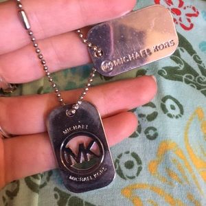 Michael Kors dog tags.